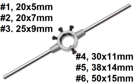 Bgs Technic Taphouder Wringijzer, # 1 20 x 5 mm