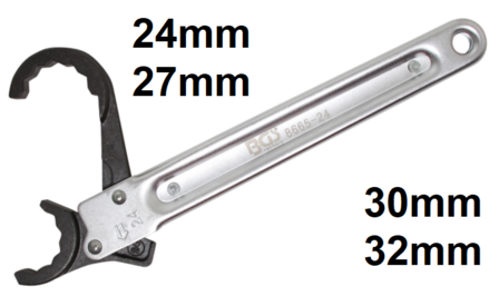 Bgs Technic Fels sleutel 24 - 32mm