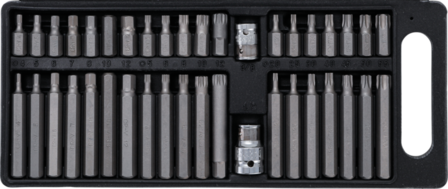 Bgs Technic DHZ Bit set 40 delig 6 kant (inbus), XZN en Torx incl. adapters