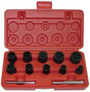 Twist socket 3/8 &amp; 1/2 set 12-pc