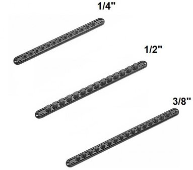 Aluminium magnetische doppenrails