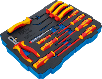 Koffer inlegmodule voor Art. BOXSYS1 &amp; 2: VDE-tangen-/ schroevendraaierset | 13-dlg