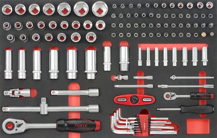 Foam Doppen combinatieset 116 delig