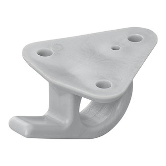 Touwhaak kunststof met oog 48x45mm&nbsp;x5 stuks