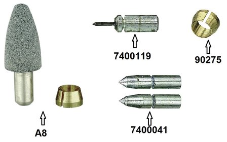 Accessoires voor graveertoestel