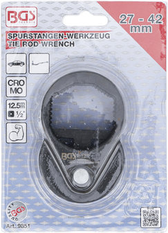 Spoorstang-gereedschap 12,5 mm (1/2) 27 - 42 mm