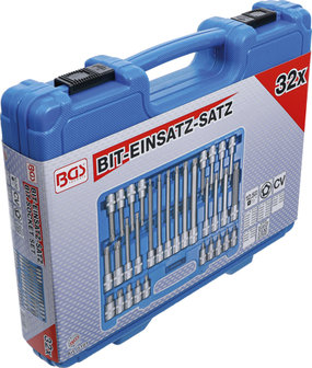 Bgs Technic Dopsleutelbitset 1/2 TP-profiel (voor Torx Plus) met boring TP20 - TP70 32-dlg