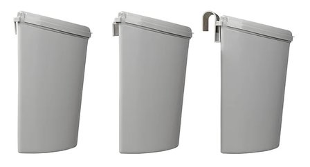 Afvalbak met deksel 10L voor caravan/camper