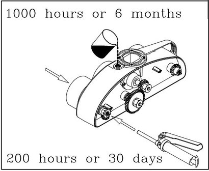 Aanvoerapparaat - 0,18kw - 300 mm