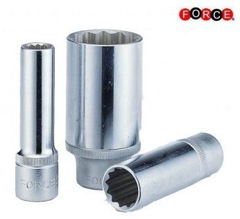 Doppen lang 1/2 (12-kant) 1-3/16 inch SAE