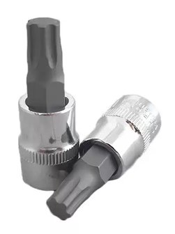 Torx Plus bit doppen 3/8 aansluiting