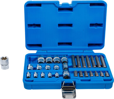 Bgs Technic Bit- en doppenset inwendig torx (voor Torx) 30 delig