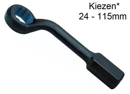 Slag-Ringsleutel, deep offset 24-115mm