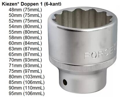 Doppen 1 (6-kant)