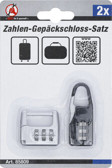 2-delige combinatie bagage lock set