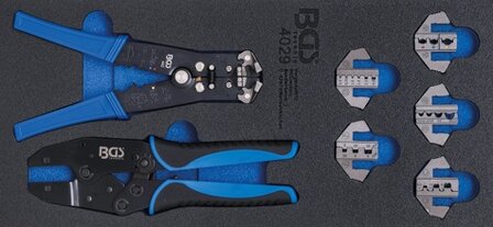 Bgs Technic 1/3 Gereedschap module 12-delig krimp &amp; strip tangen set