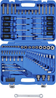 Bgs Technic Gereedschapkoffer (1/4)  (1/2) E-profiel / T-profiel (voor Torx) 84-delig