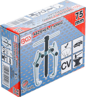Bgs Technic Externe / interne trekker, 2-arm Max. 75 mm