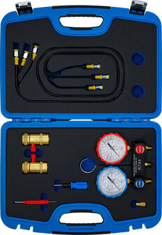 Drukmeterset voor aircotest voor R744-koelmiddel