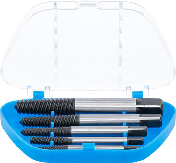 Bgs Technic 5-delige screw extractor set, maten 1-5