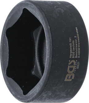 Bgs Technic Oliefiltersleutel zeskant voor diameter 36 mm voor Audi, BMW, Ford, MAN, Mercedes-Benz, Opel, VW
