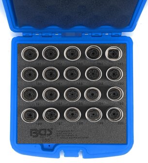 Bgs Technic Rim Lock dop Set voor Opel, Vauxhall (Version B) 20 delig