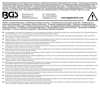 Torsie-bitset aandrijving buitenzeskant (1/4) 10-dlg