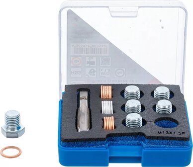 Bgs Technic Reparatieset voor olieaftap schroefdraad M13 x 1,5 mm