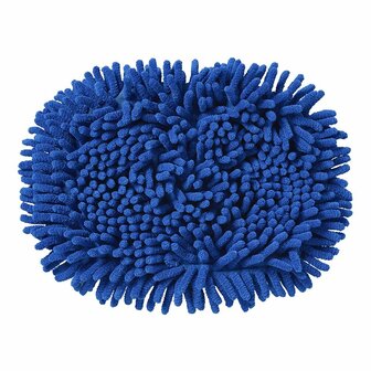 Chenille microvezel hoes voor telescopische wasborstel 150650V01/150652V01 blauw