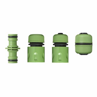 Koppelingset voor tuinslang 4-delig