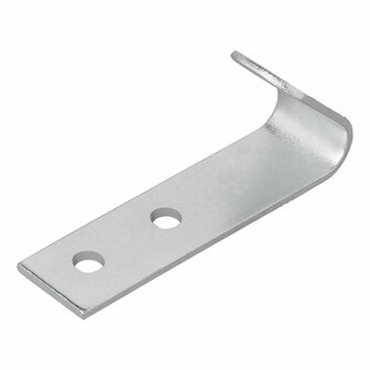 Haak schroefbaar metaal 72 x 21 x 2 mm