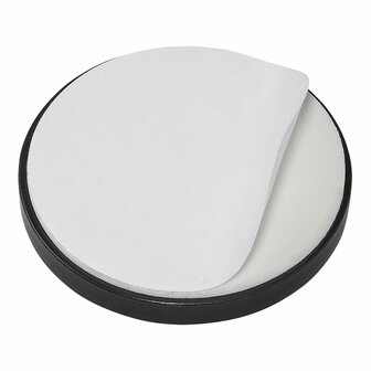 Reflector rood 58mm zelfklevend met grondplaat