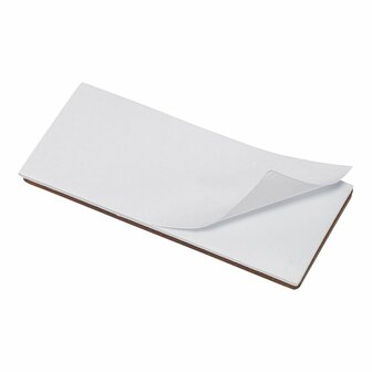Reflector oranje 82x36mm zelfklevend