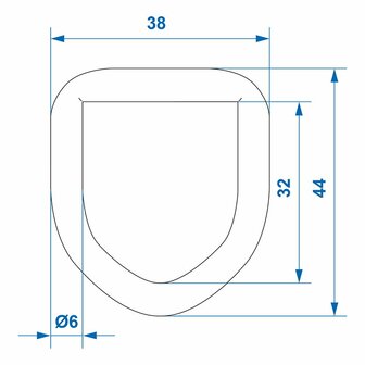 D-ring 6mm