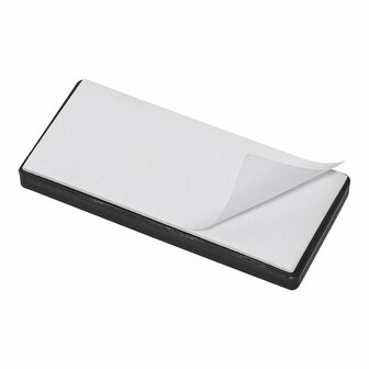 Reflector oranje 85x39mm zelfklevend met grondplaat