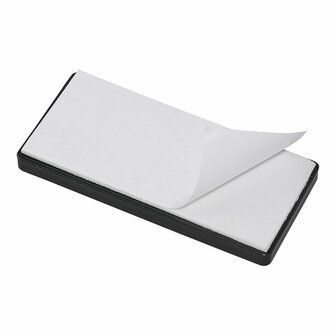 Reflector wit 85x39mm zelfklevend met grondplaat