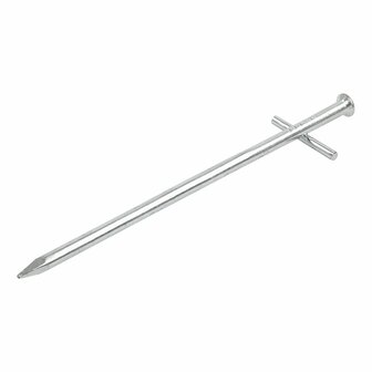 Rotspen 17cm metaal met aangelaste dwarspen
