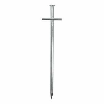 Rotspen 17cm metaal met aangelaste dwarspen