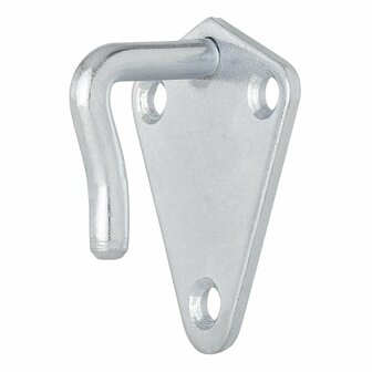 Touwhaak metaal 40x45mm gelast