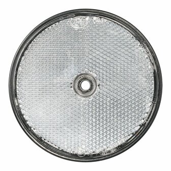 Reflector wit 80mm schroefbevestiging