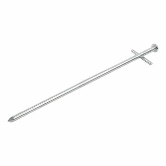 Rotspen 23cm metaal met aangelaste dwarspen