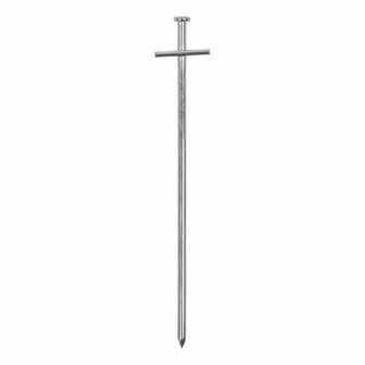 Rotspen 23cm metaal met aangelaste dwarspen