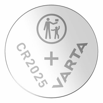 Varta Lithium batterij CR2025 3V in blister