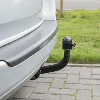 Trekhaakdop zwart met slot