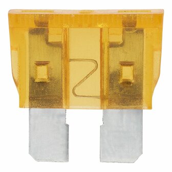 Steekzekeringen standaard 5A licht bruin 6 stuks in blister