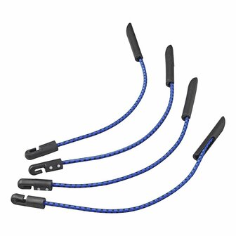 Dekzeil spanner blauw 280mm - set van 4 stuks