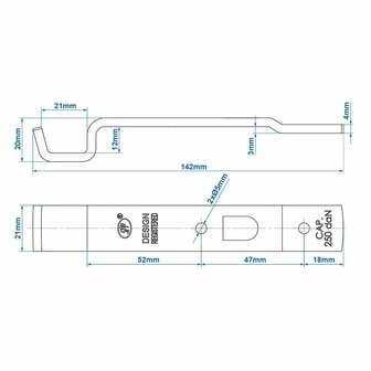 Tegenstuk voor spansluiting SPP Z-05A