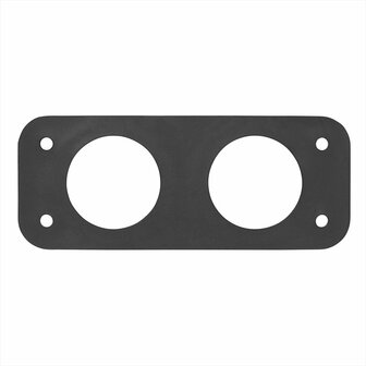 Inbouw- installatieframe tweevoudig