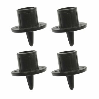 Puntdop 25mm 4 stuks in blister