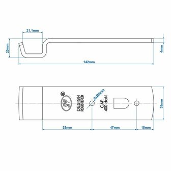 Tegenstuk voor spansluiting SPP Z-01A